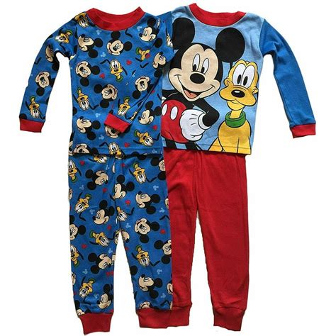 walmart mickey pajamas|mickey mouse family pajama set.